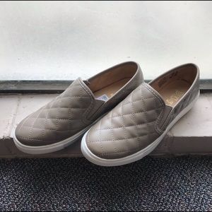 Brash Taupe slip on shoes